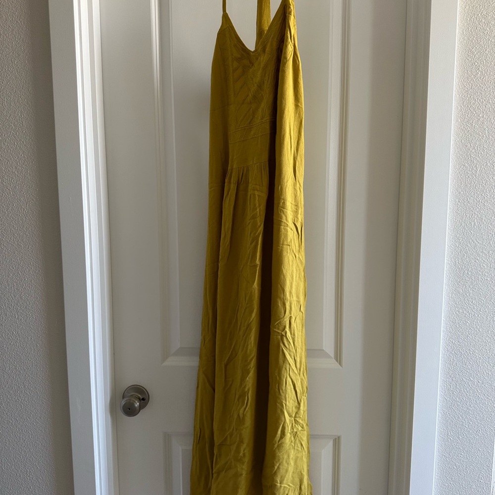 Mustard Yellow Maxi Dress